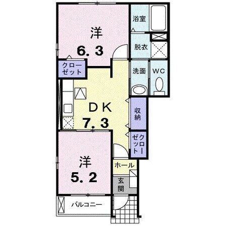 フォーリスト･Ｎ Ｂの物件間取画像